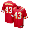 Kansas City Chiefs Jack Cochrane Nike Red Game Player Jersey