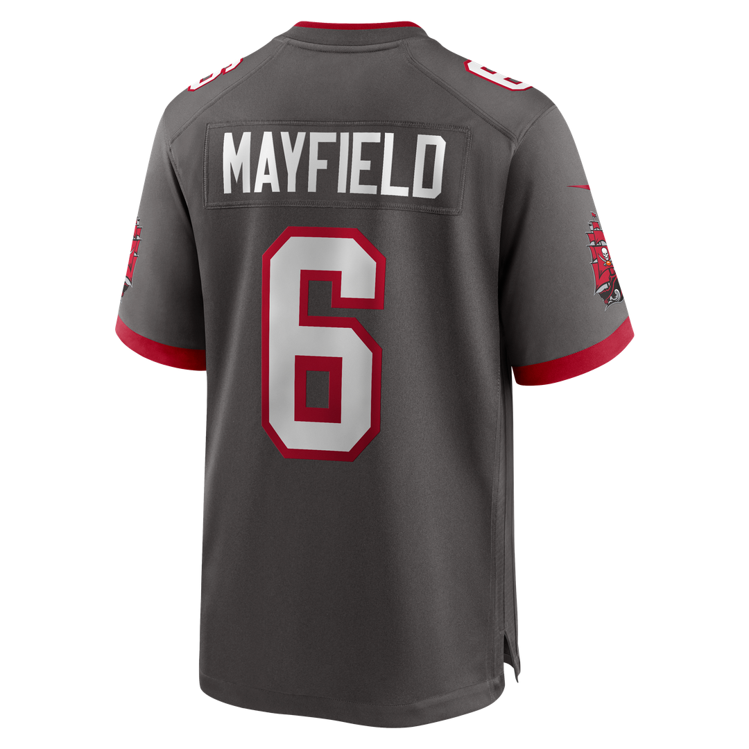 Tampa Bay Buccaneers Baker Mayfield Nike Orange Throwback Game Jersey