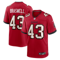 Tampa Bay Buccaneers Chris Braswell Nike Red Game Jersey