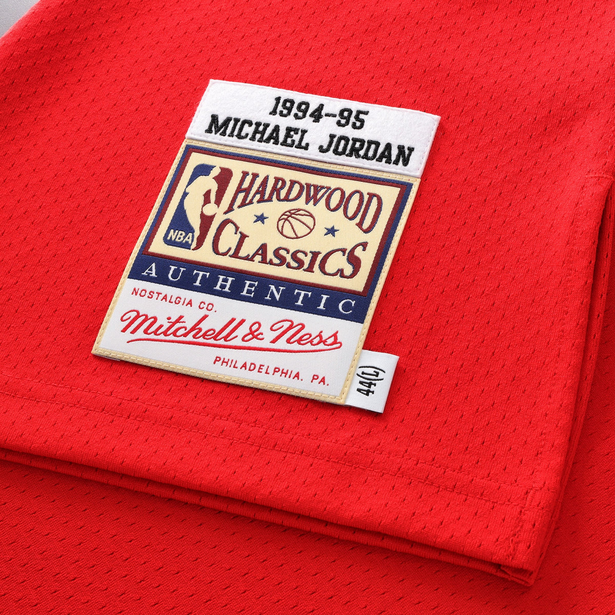 Chicago Bulls Michael Jordan 1994-95 Road 45 Authentic Jersey By Mitchell & Ness - Red