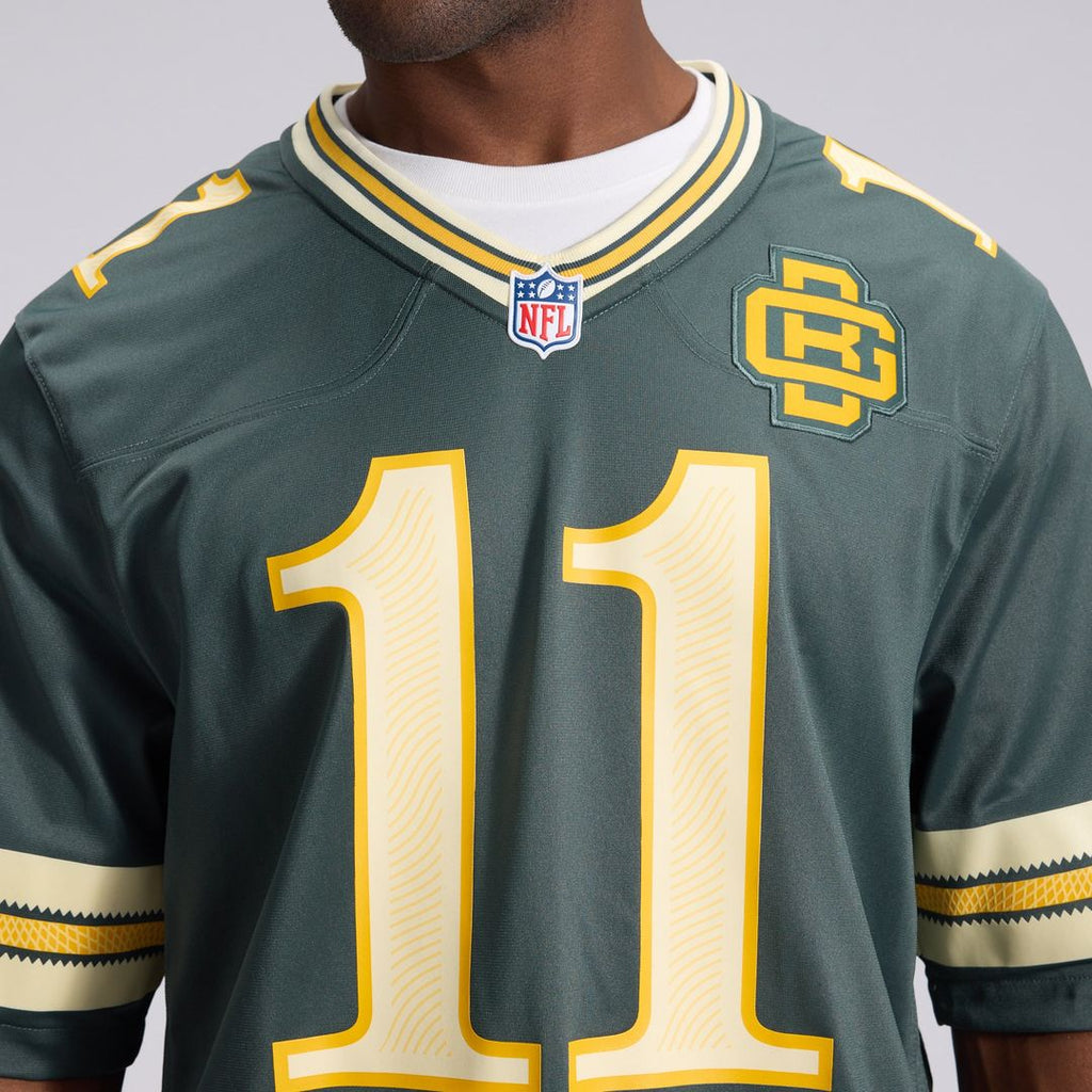 Green Bay Packers Jayden Reed Nike Green 2026 Rivalries Collection Game Jersey