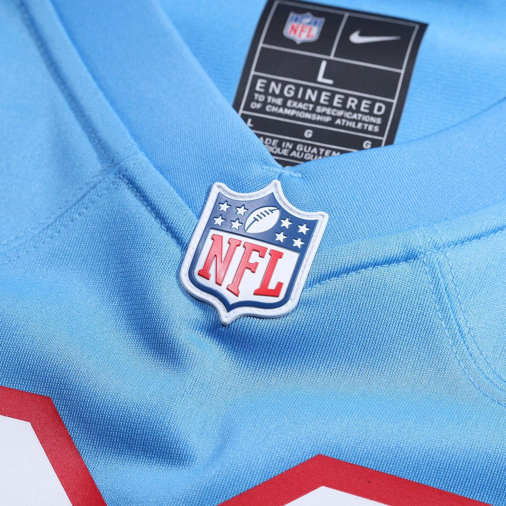 Tennessee Titans Warren Moon Nike Light Blue Retired Player Alternate Game Jersey