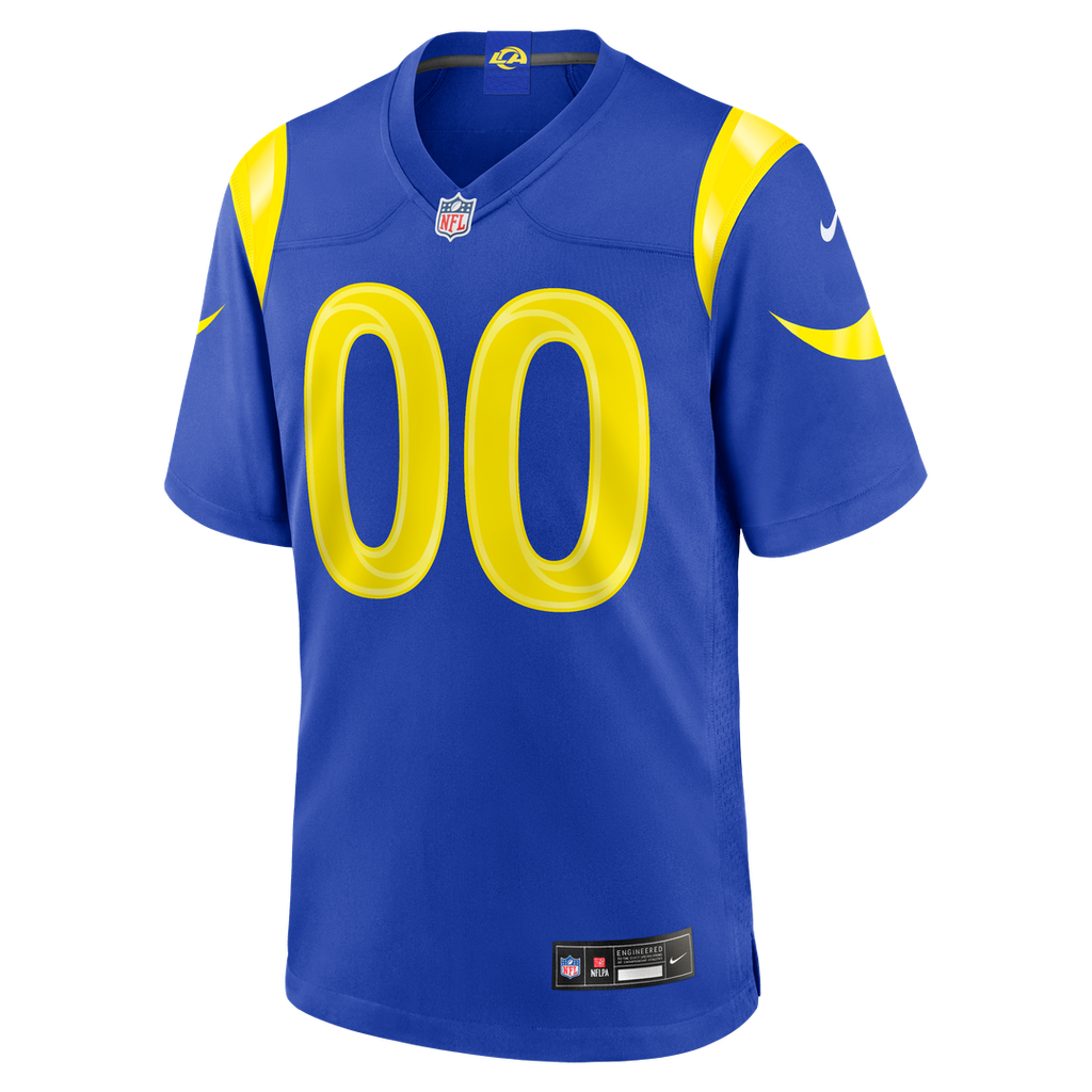 Los Angeles Rams Nike White Alternate Custom Jersey