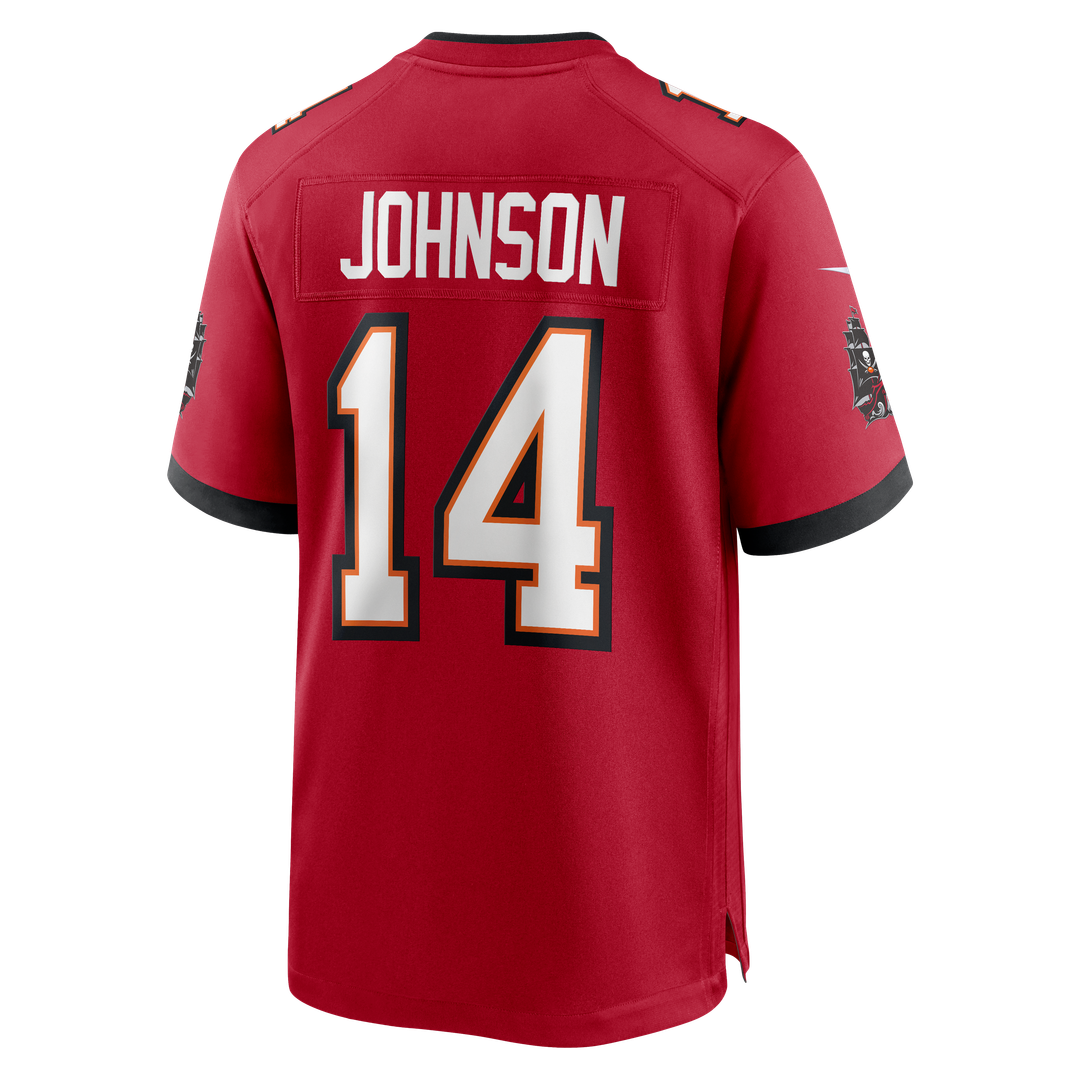 Tampa Bay Buccaneers Brad Johnson Nike Red Game Retired Player Jersey