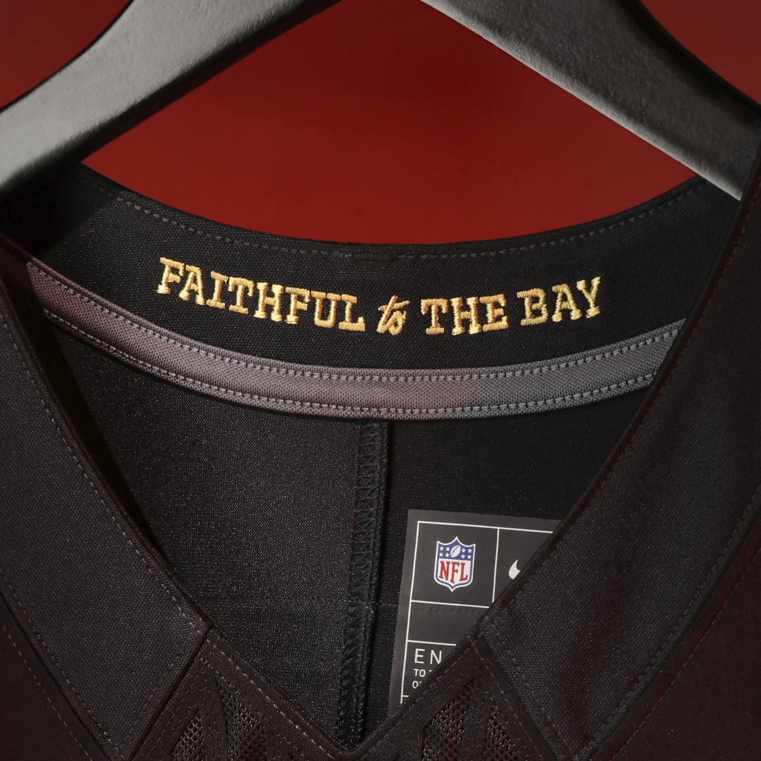 San Francisco 49ers Christian McCaffrey Nike Black Rivalries Collection Stitched Limited Jersey
