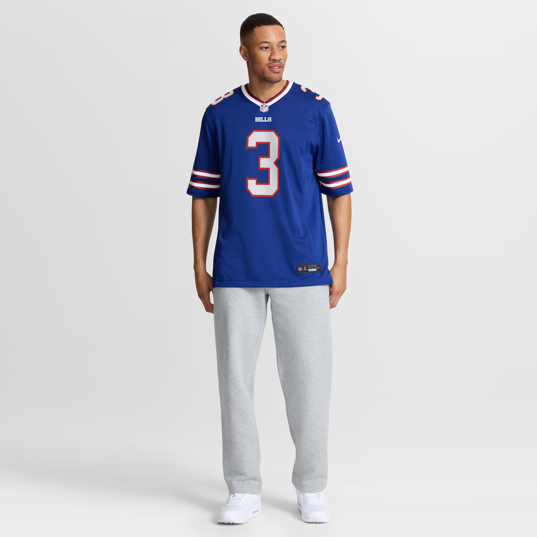 Buffalo Bills Damar Hamlin Nike White Game Jersey