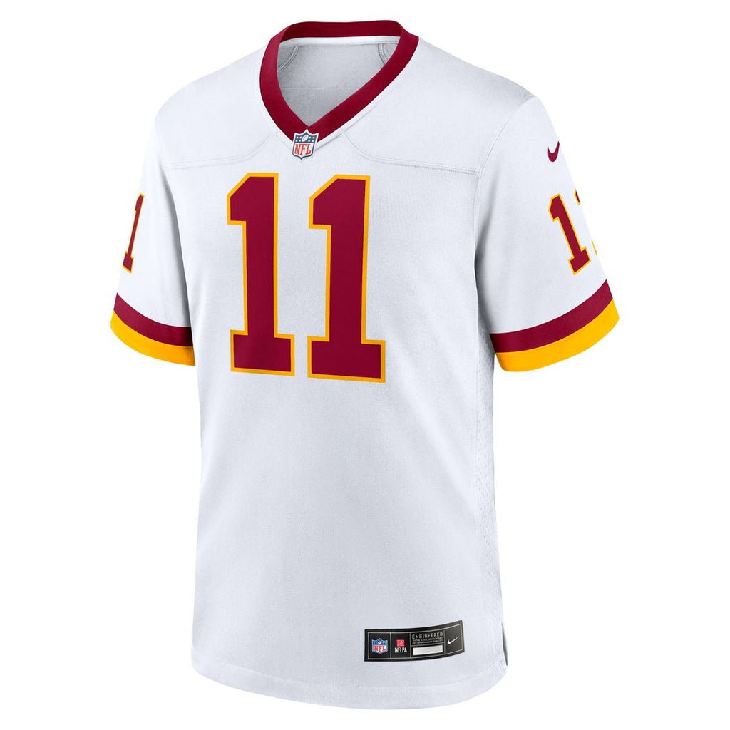 Washington Commanders Luke McCaffrey Nike Black Hail Raiser Alternate Game Jersey