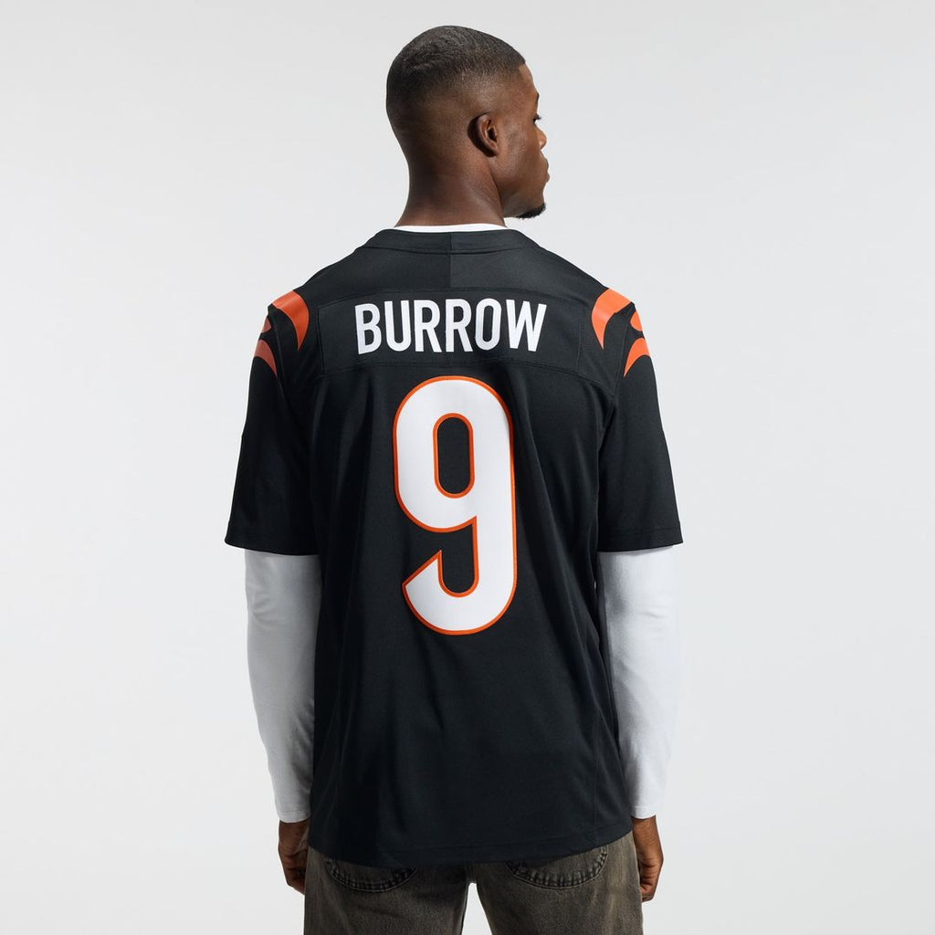 Cincinnati Bengals Joe Burrow Nike Orange Alternate Vapor F.U.S.E. Stitched Limited Jersey