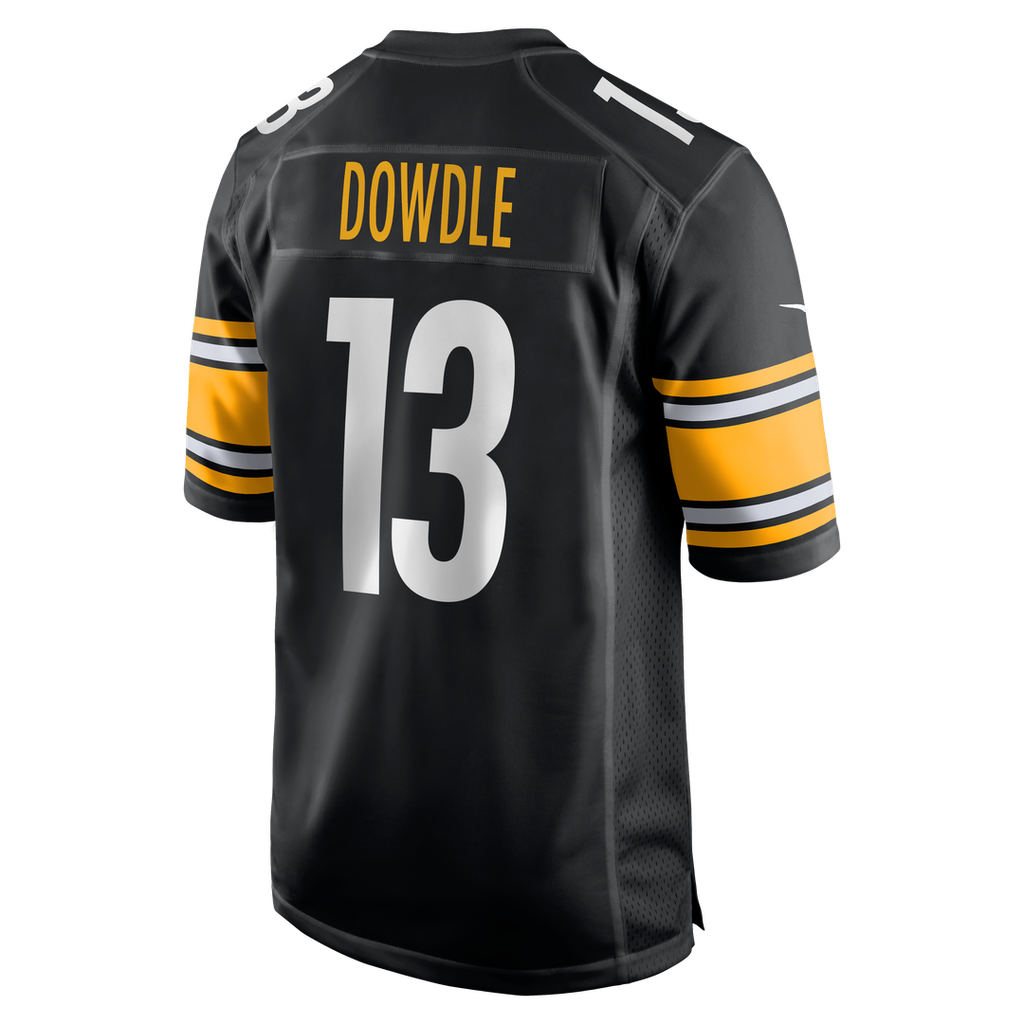 Pittsburgh Steelers Rico Dowdle Nike Black Game Jersey