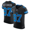 Detroit Lions Aidan Hutchinson Nike Black Alternate Vapor F.U.S.E. Elite Jersey