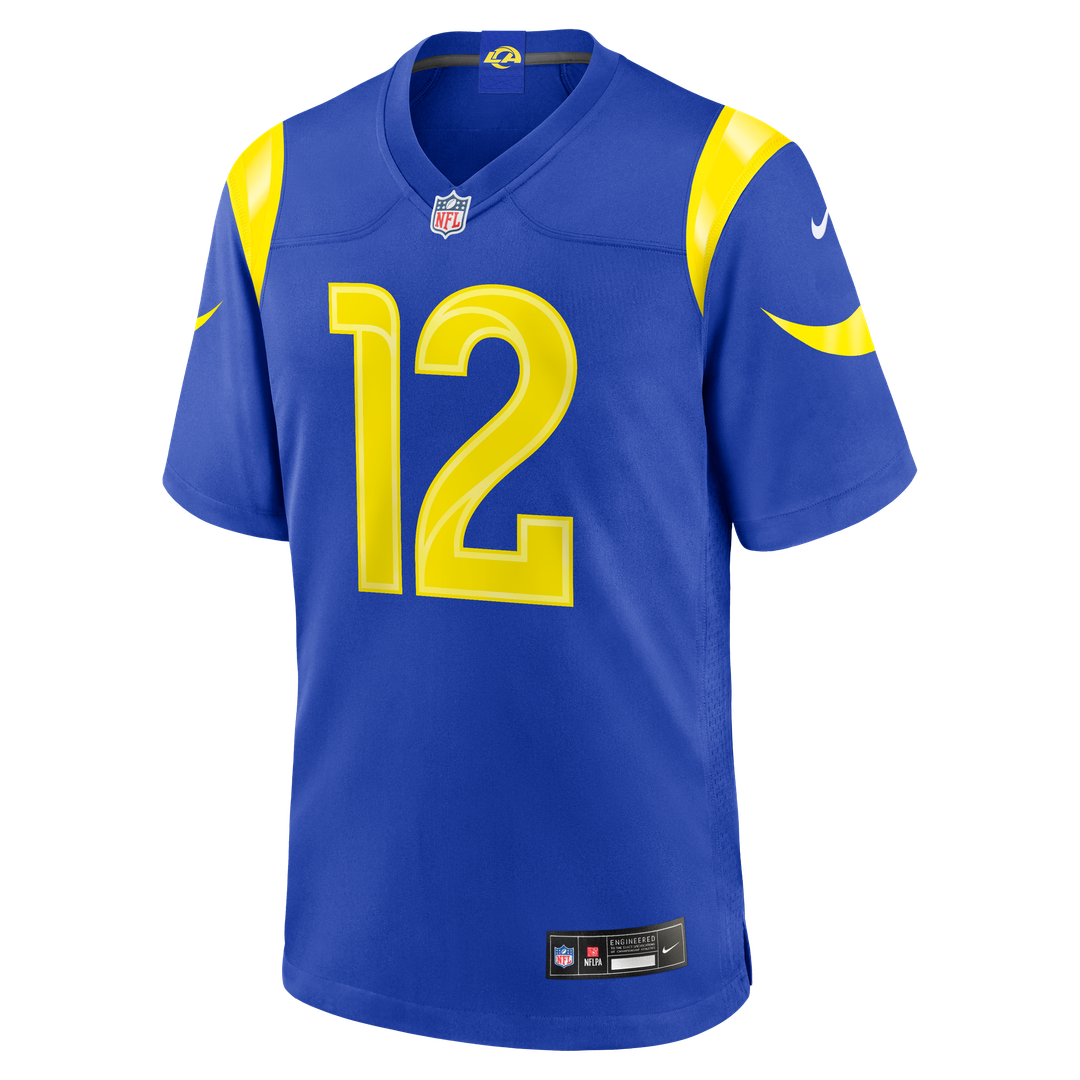 Los Angeles Rams Puka Nacua Nike Classic Sol Game Jersey