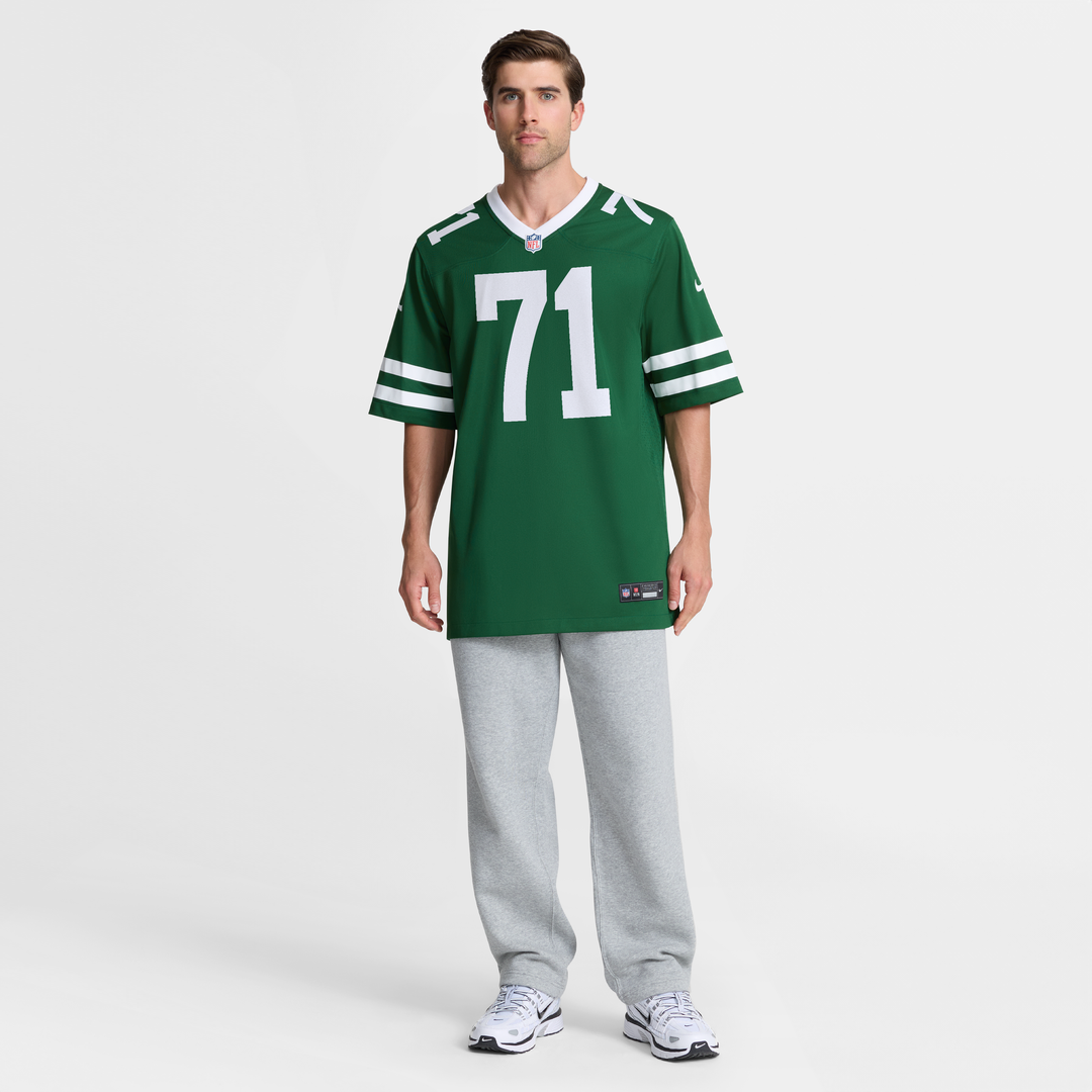 New York Jets Josh Myers Nike Legacy Green Team Game Jersey