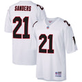 Atlanta Falcons Deion Sanders Mitchell & Ness White Legacy Replica Jersey
