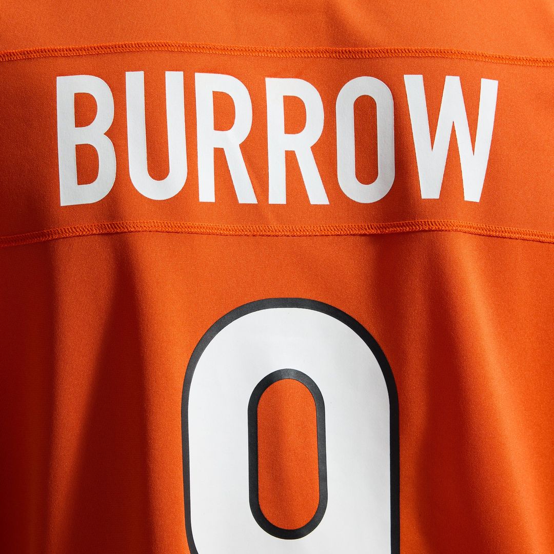 Cincinnati Bengals Joe Burrow Nike White Game Jersey