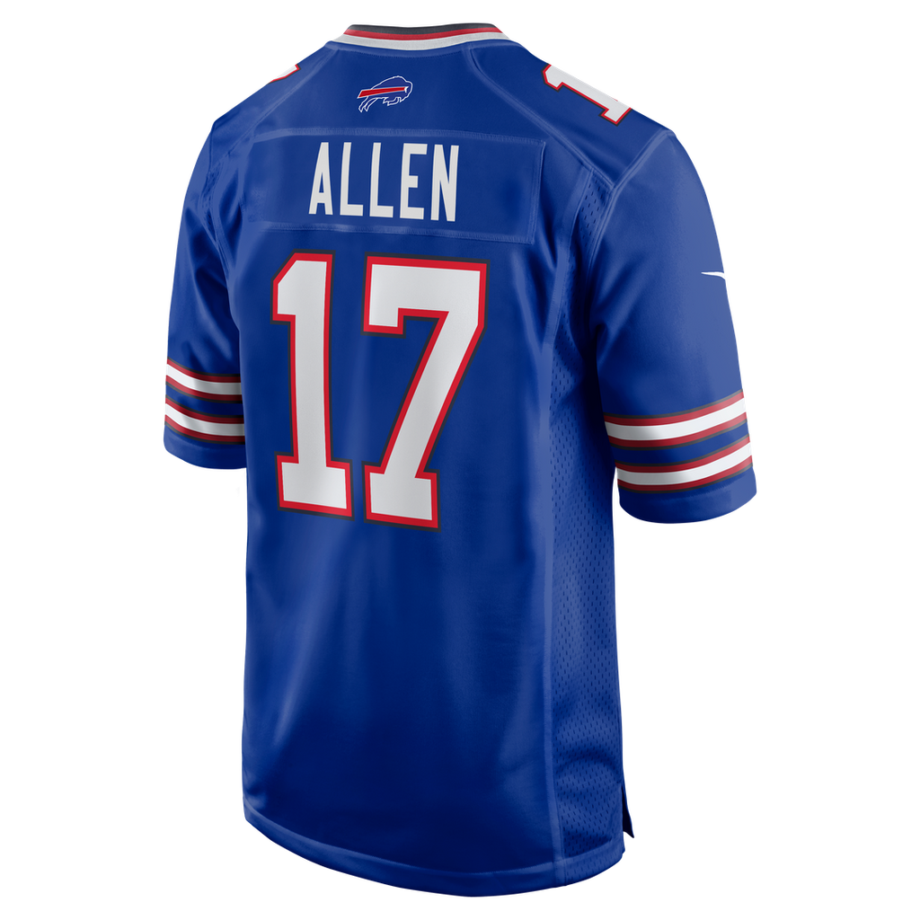 Buffalo Bills Josh Allen Nike White White Game Player Jersey