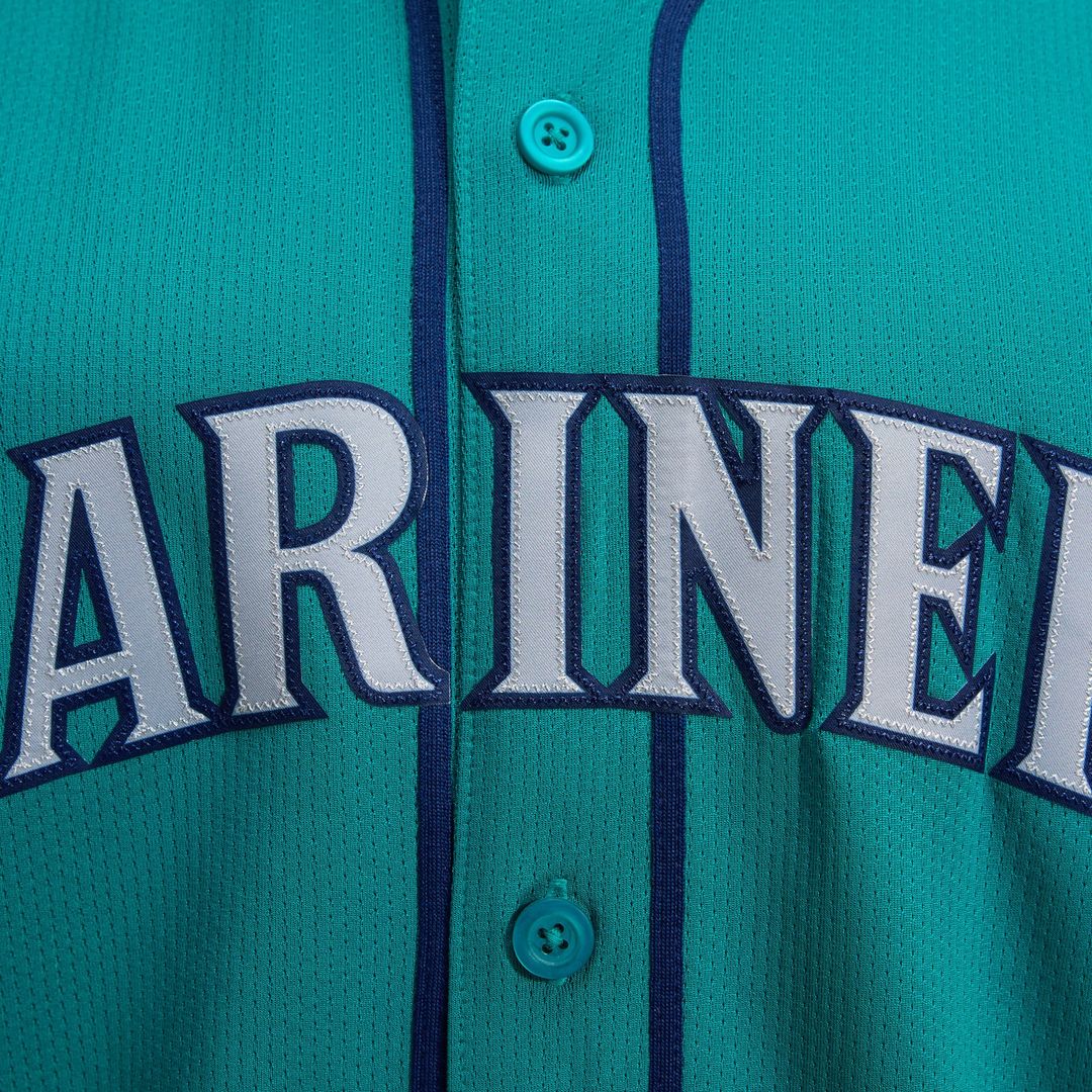 Seattle Mariners Cal Raleigh Nike Teal Alternate Limited Jersey