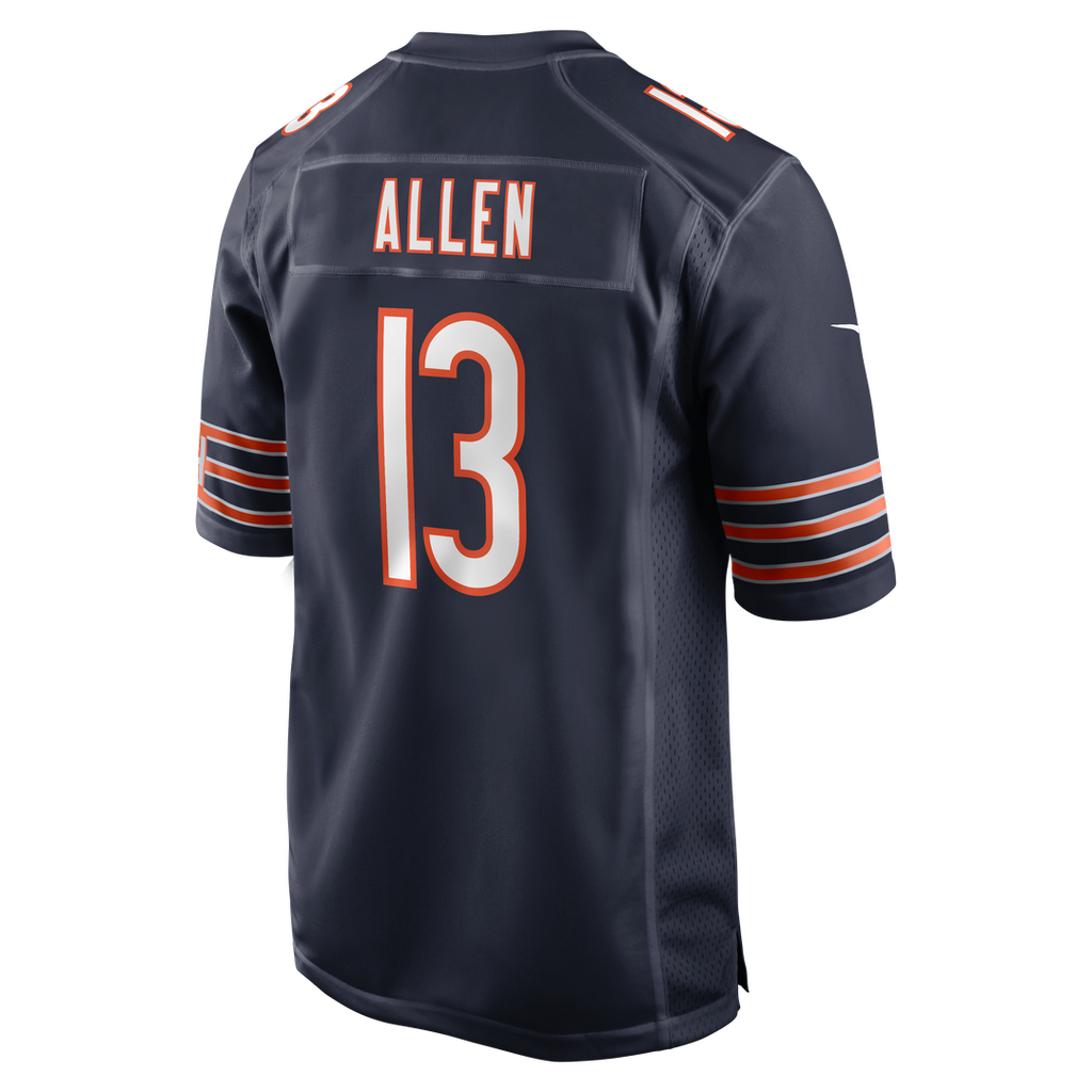Chicago Bears Keenan Allen Nike Navy Team Game Jersey