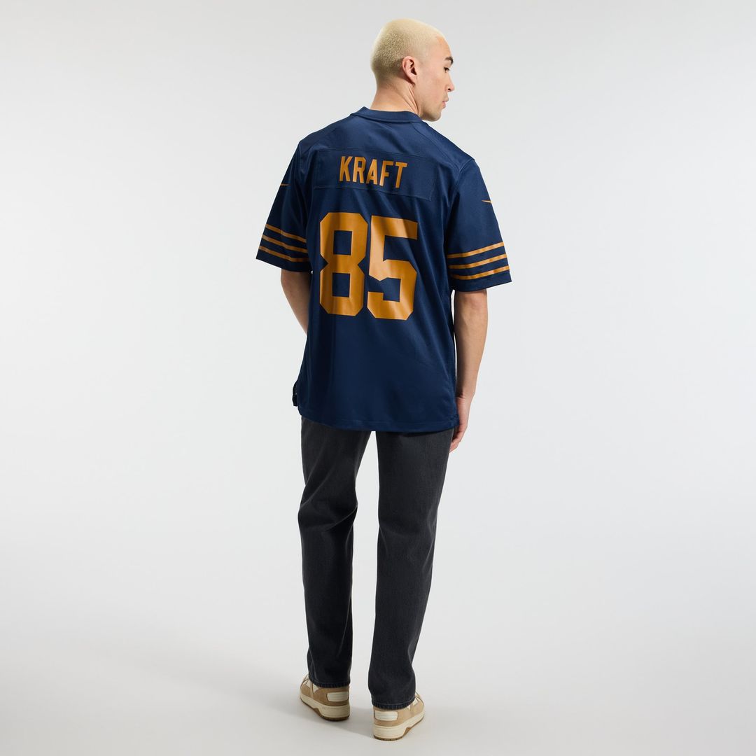 Green Bay Packers Tucker Kraft Nike Navy Alternate Game Jersey
