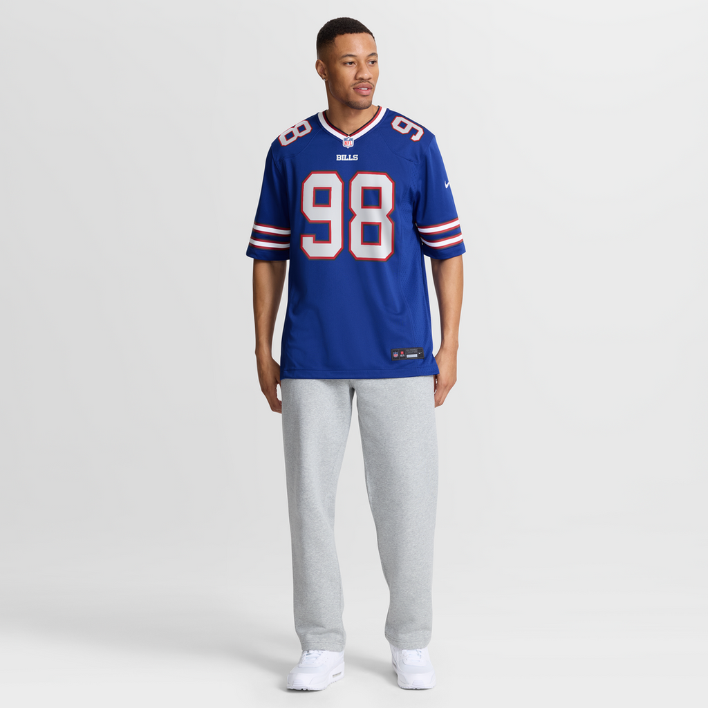 Buffalo Bills T.J. Sanders Nike Royal Team Game Jersey