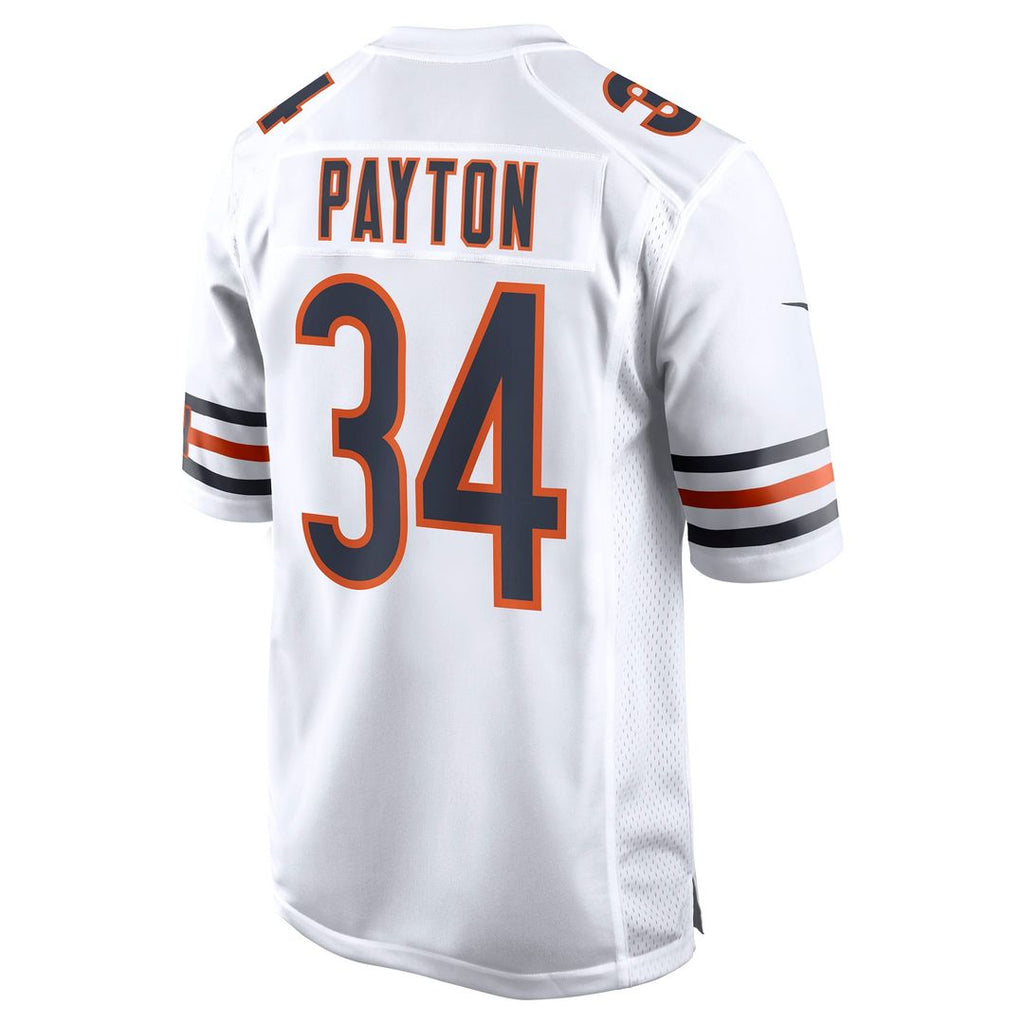 Chicago Bears Walter Payton Nike White Retired Player Away Game Jersey