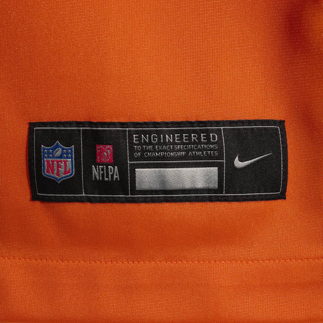 Denver Broncos Evan Engram Nike Orange Team Game Jersey