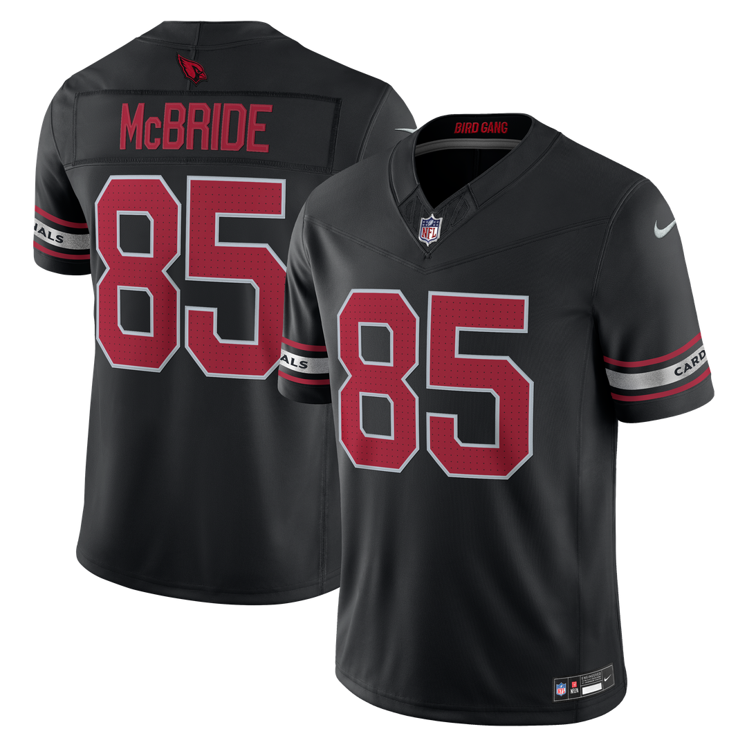 Arizona Cardinals Trey McBride Nike Black Alternate Vapor F.U.S.E. Stitched Limited Jersey