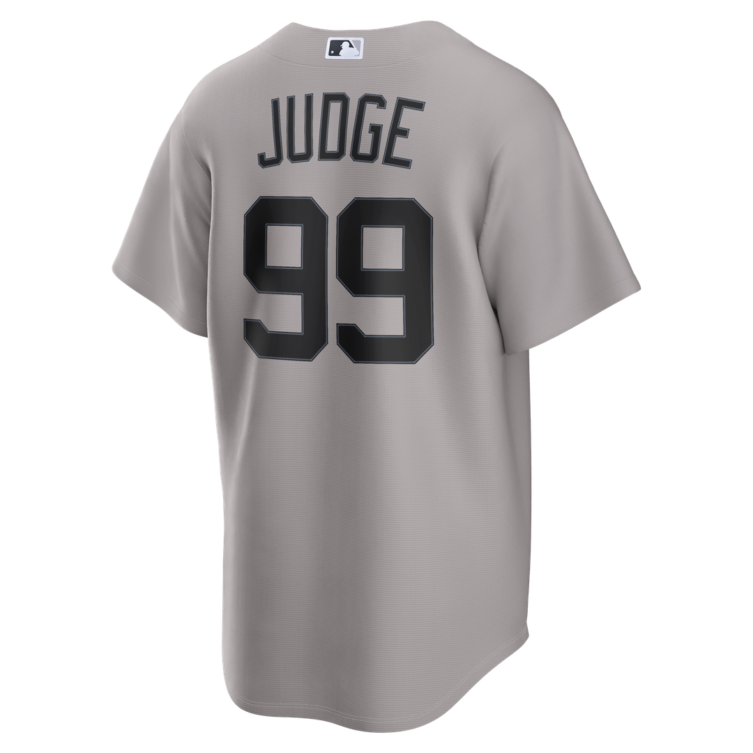 New York Yankees Aaron Judge Nike Gray Road Replica Jersey