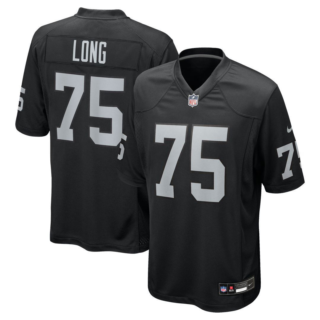 Las Vegas Raiders Howie Long Nike Black Game Retired Player Jersey