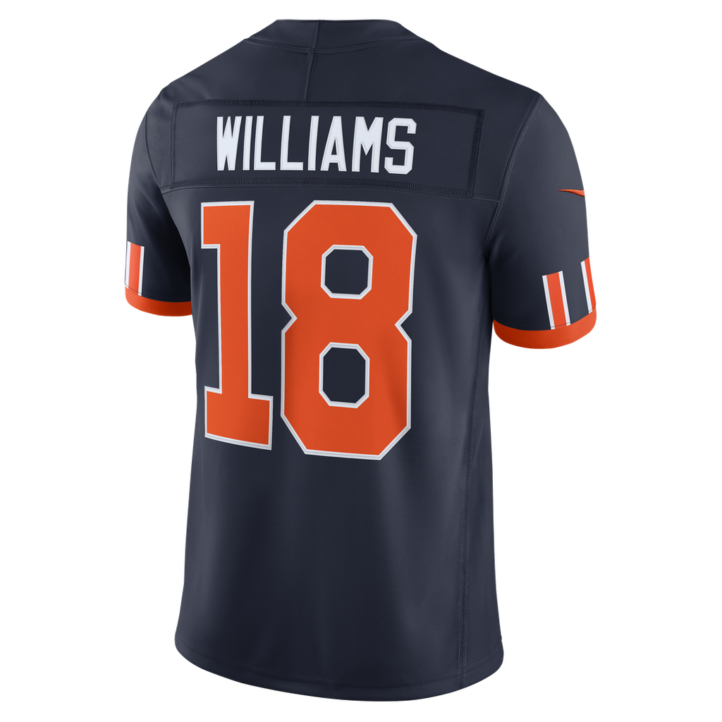 Chicago Bears Caleb Williams Nike Navy 2026 Rivalries Collection Stitched Limited Jersey