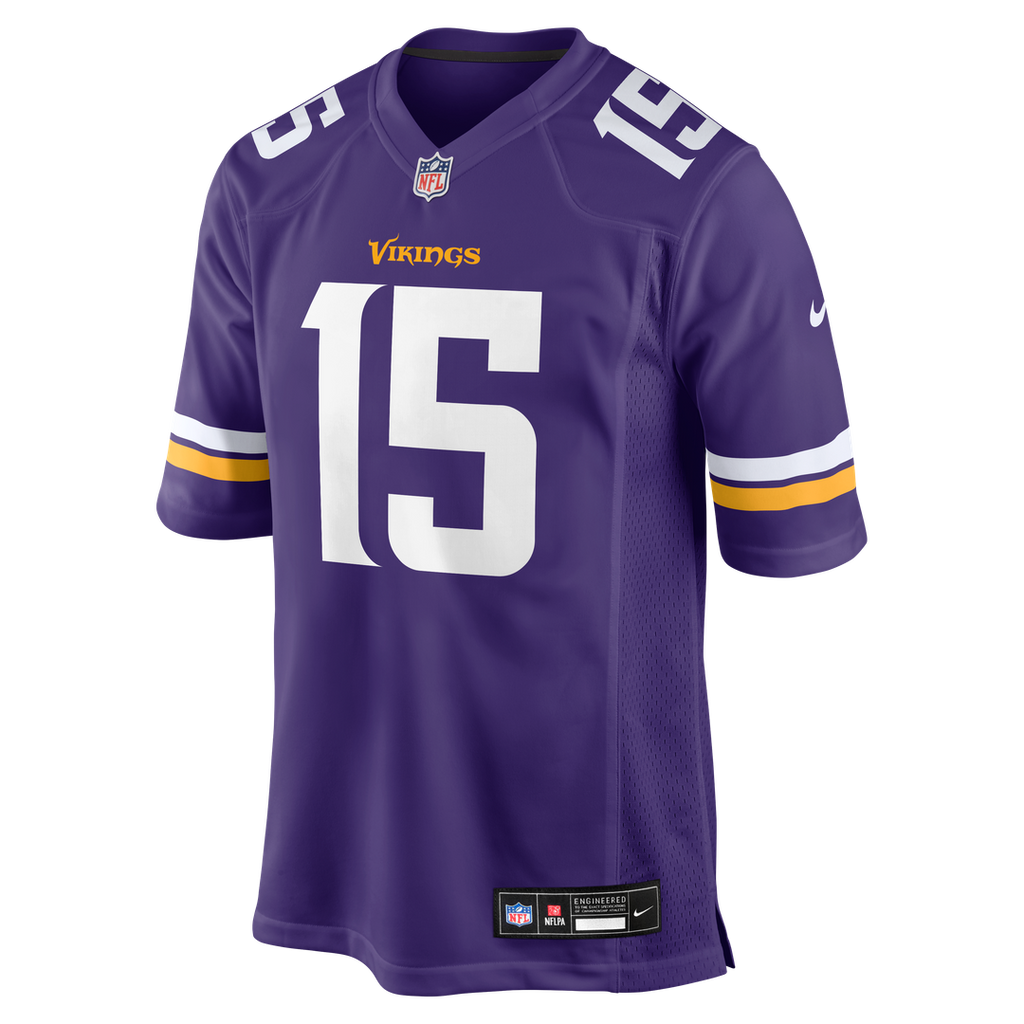 Minnesota Vikings Dallas Turner Nike Purple Game Jersey