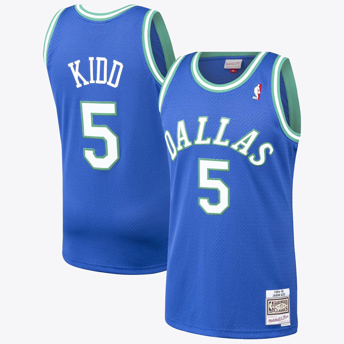Dallas Mavericks Hardwood Classics Road Jersey By Mitchell & Ness - Jason Kidd