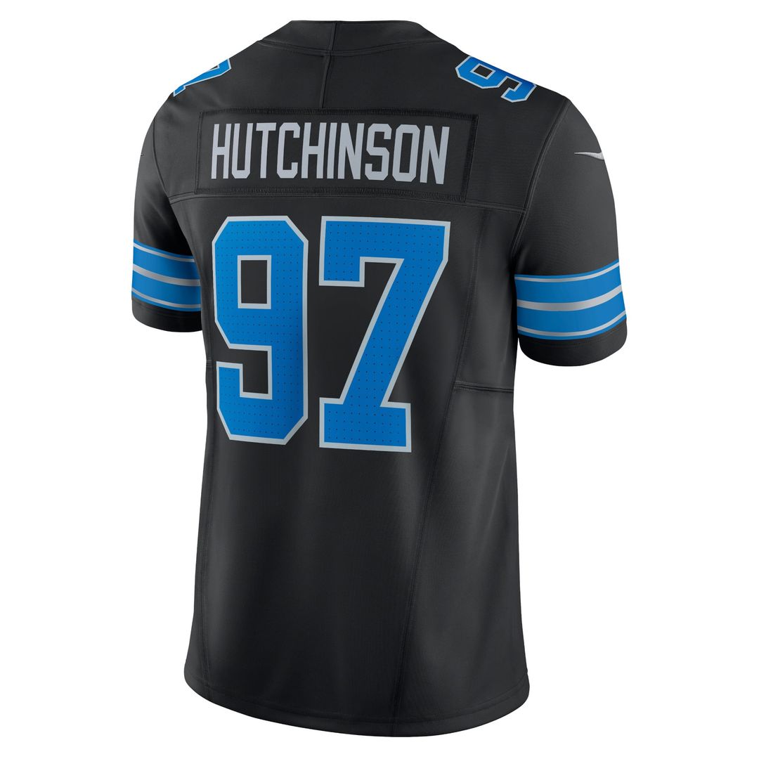 Detroit Lions Aidan Hutchinson Nike White Vapor F.U.S.E. Limited Jersey
