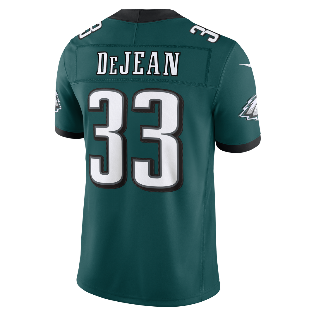 Philadelphia Eagles Cooper DeJean Nike Kelly Green Alternate Vapor F.U.S.E. Stitched Limited Jersey
