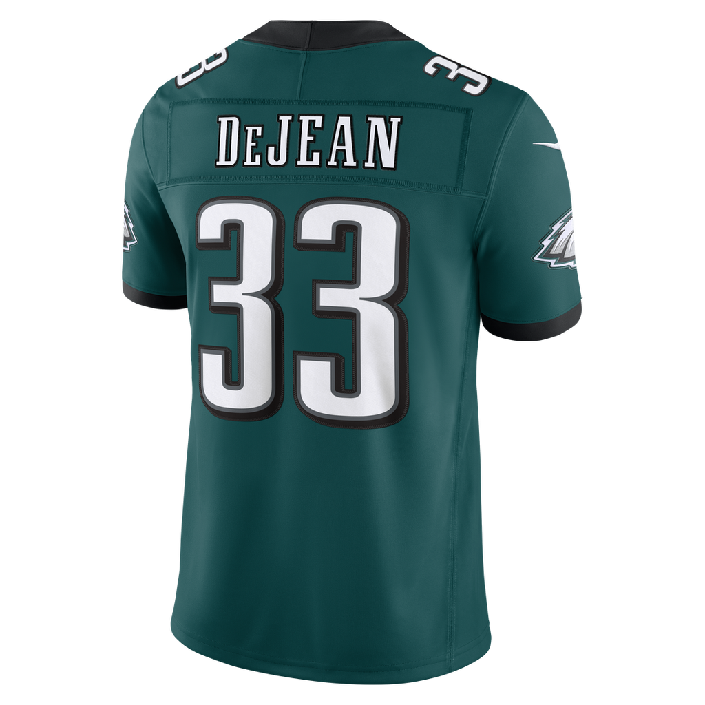 Philadelphia Eagles Cooper DeJean Nike Black Alternate Vapor F.U.S.E. Stitched Limited Jersey