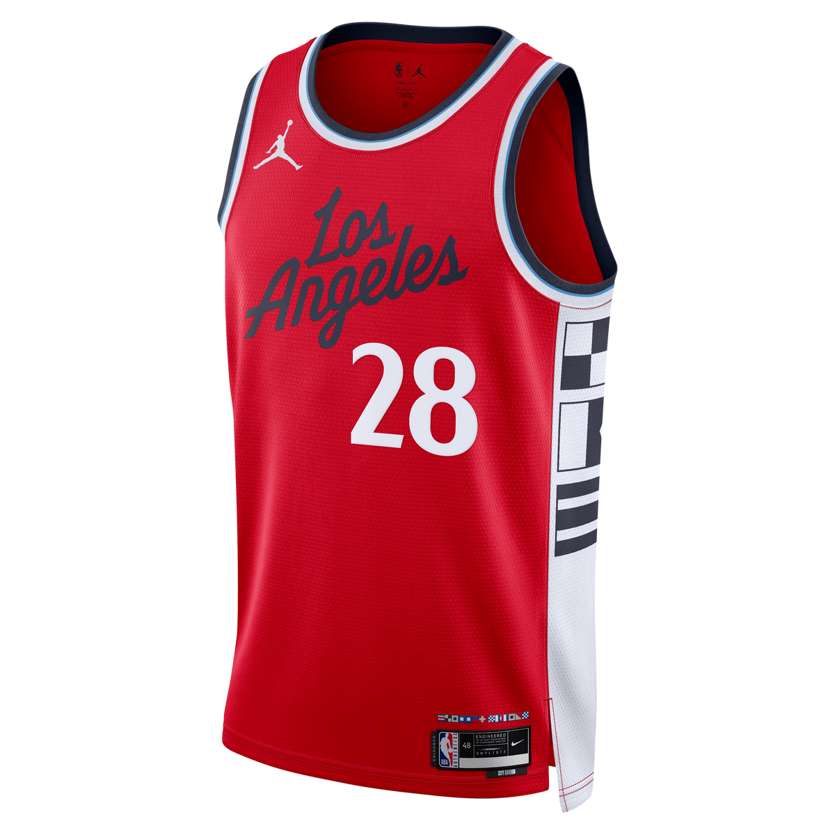 LA Clippers Jordan Brand Statement Edition Swingman Jersey - Red - Rui Hachimura
