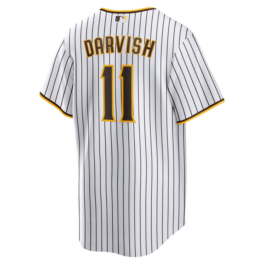 San Diego Padres Yu Darvish Nike White Home Replica Player Jersey