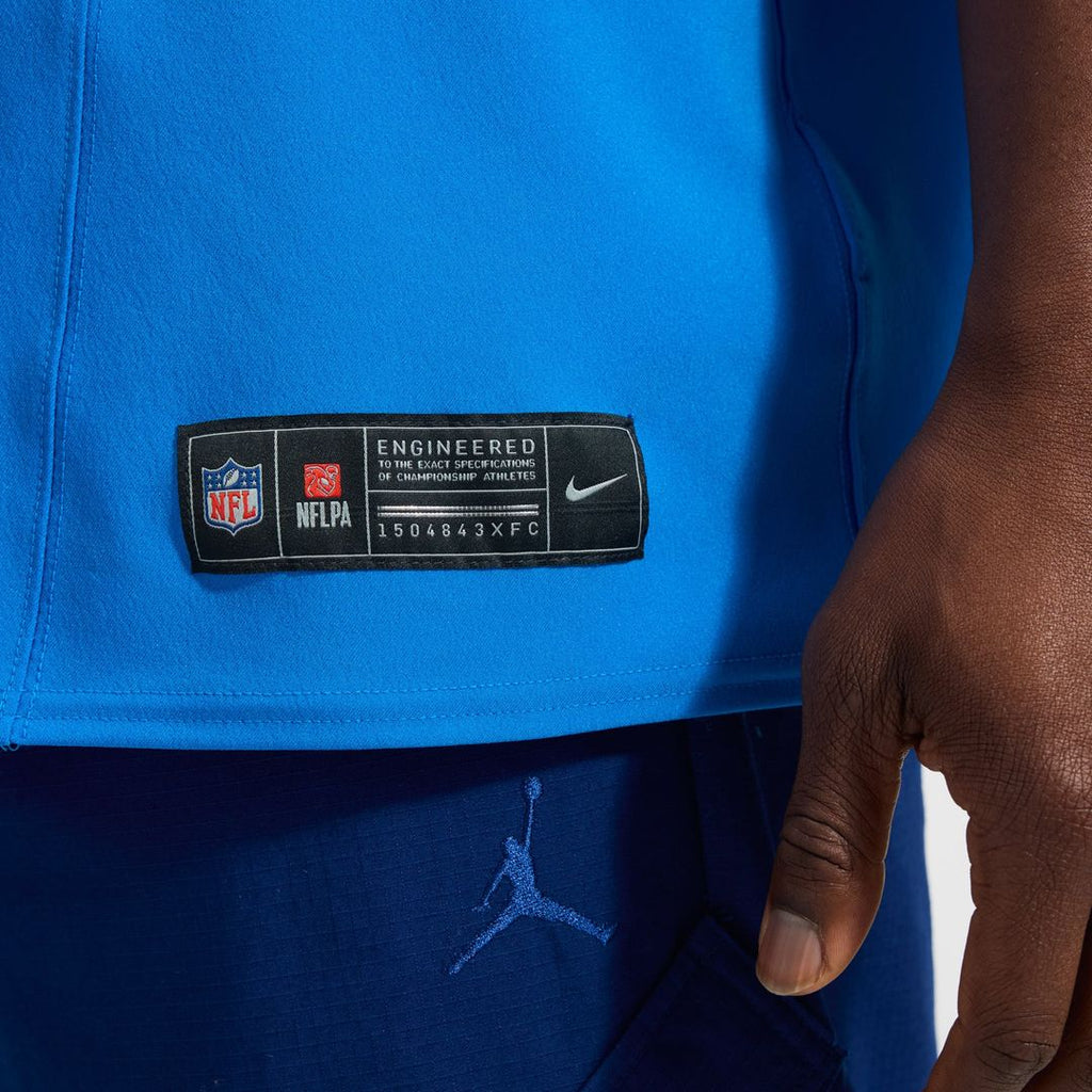Detroit Lions Aidan Hutchinson Nike Blue Alternate Vapor F.U.S.E. Elite Jersey