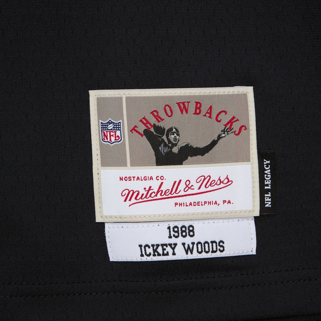 Cincinnati Bengals Ickey Woods Mitchell & Ness Black 1988 Legacy Replica Jersey