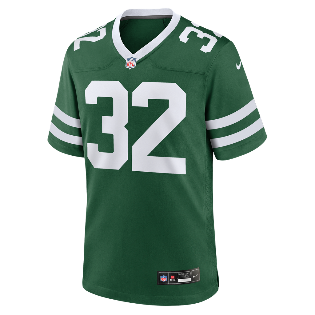 New York Jets Isaiah Davis Nike Legacy Green Team Game Jersey