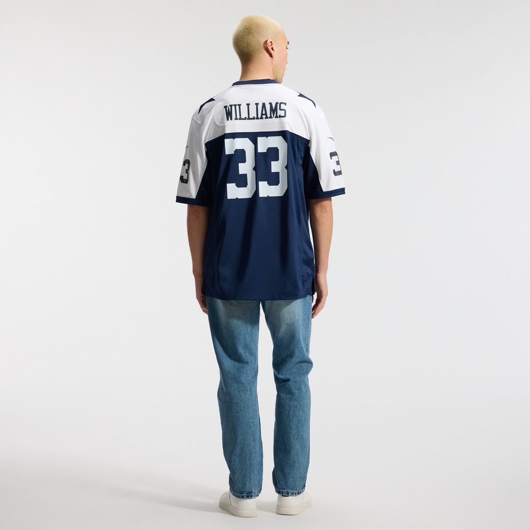 Dallas Cowboys Javonte Williams Nike Navy Alternate Game Jersey
