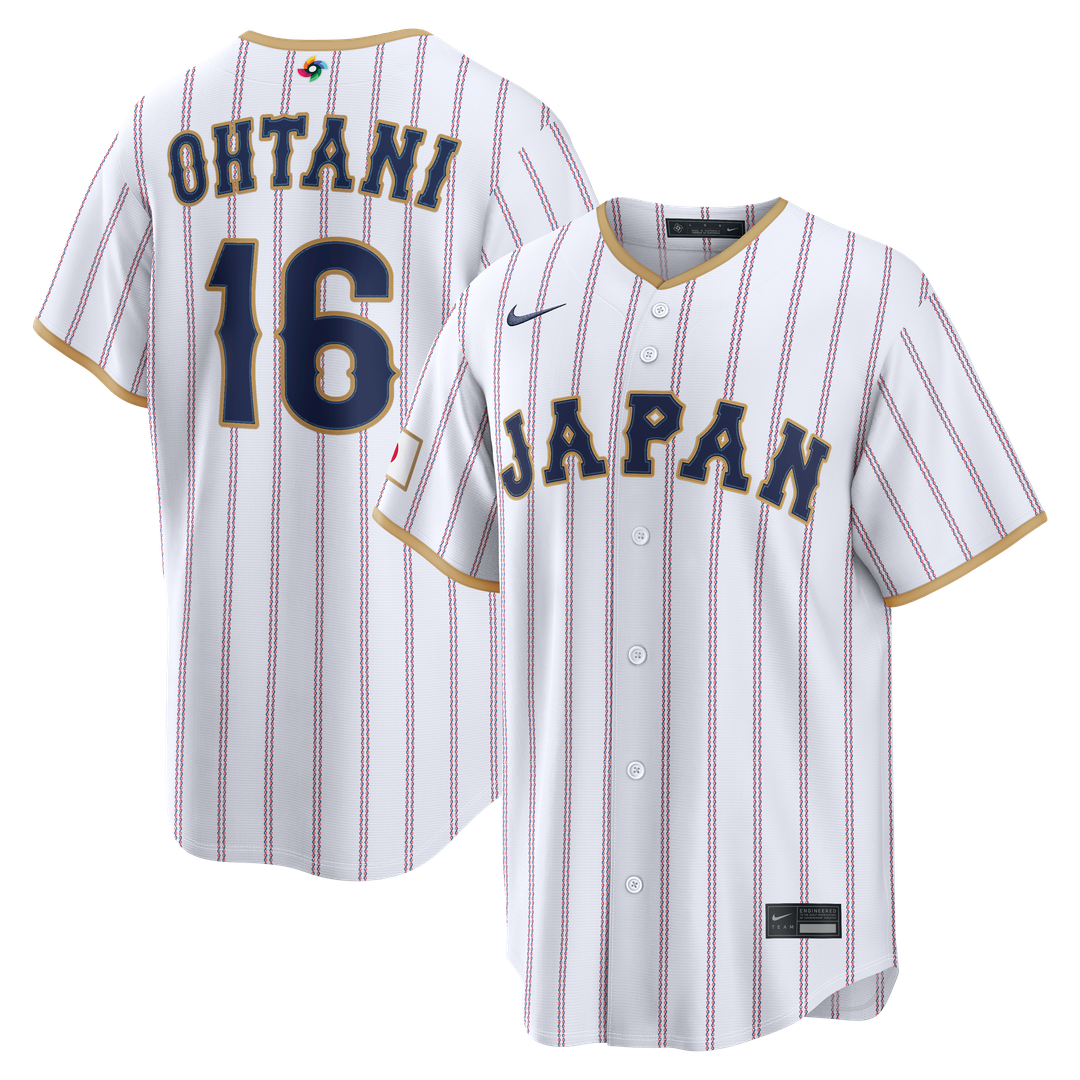 Japan Baseball Shohei Ohtani Nike White 2026 World Baseball Classic Home Stadium Jersey