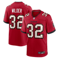 Tampa Bay Buccaneers James Wilder Nike Red Game Retired Player Jersey