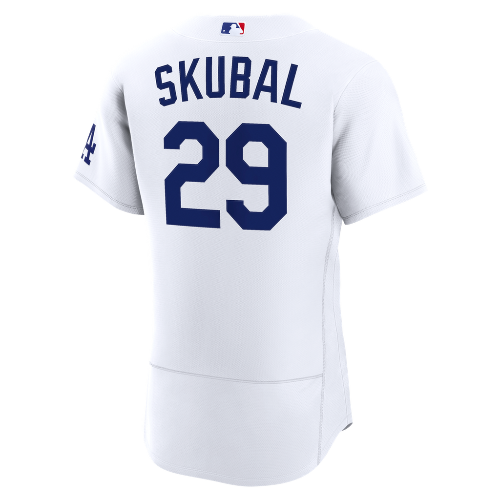 Los Angeles Dodgers Tarik Skubal Nike White Home Authentic Jersey