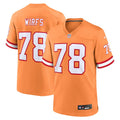 Tampa Bay Buccaneers Tristan Wirfs Nike Orange Alternate Game Jersey