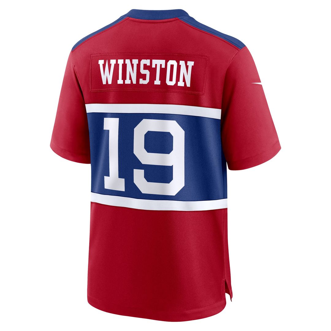 New York Giants Jameis Winston Nike White Game Jersey
