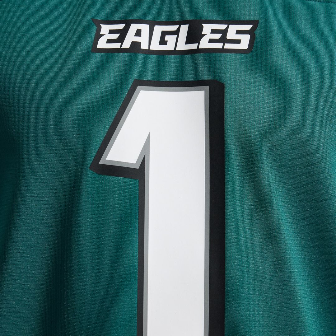 Philadelphia Eagles Jalen Hurts Nike Black Alternate Game Jersey