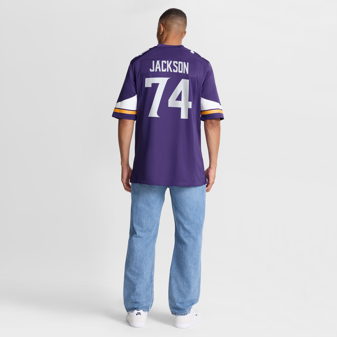 Minnesota Vikings Donovan Jackson Nike Purple Game Player Jersey