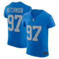 Detroit Lions Aidan Hutchinson Nike Blue Alternate Vapor F.U.S.E. Elite Jersey