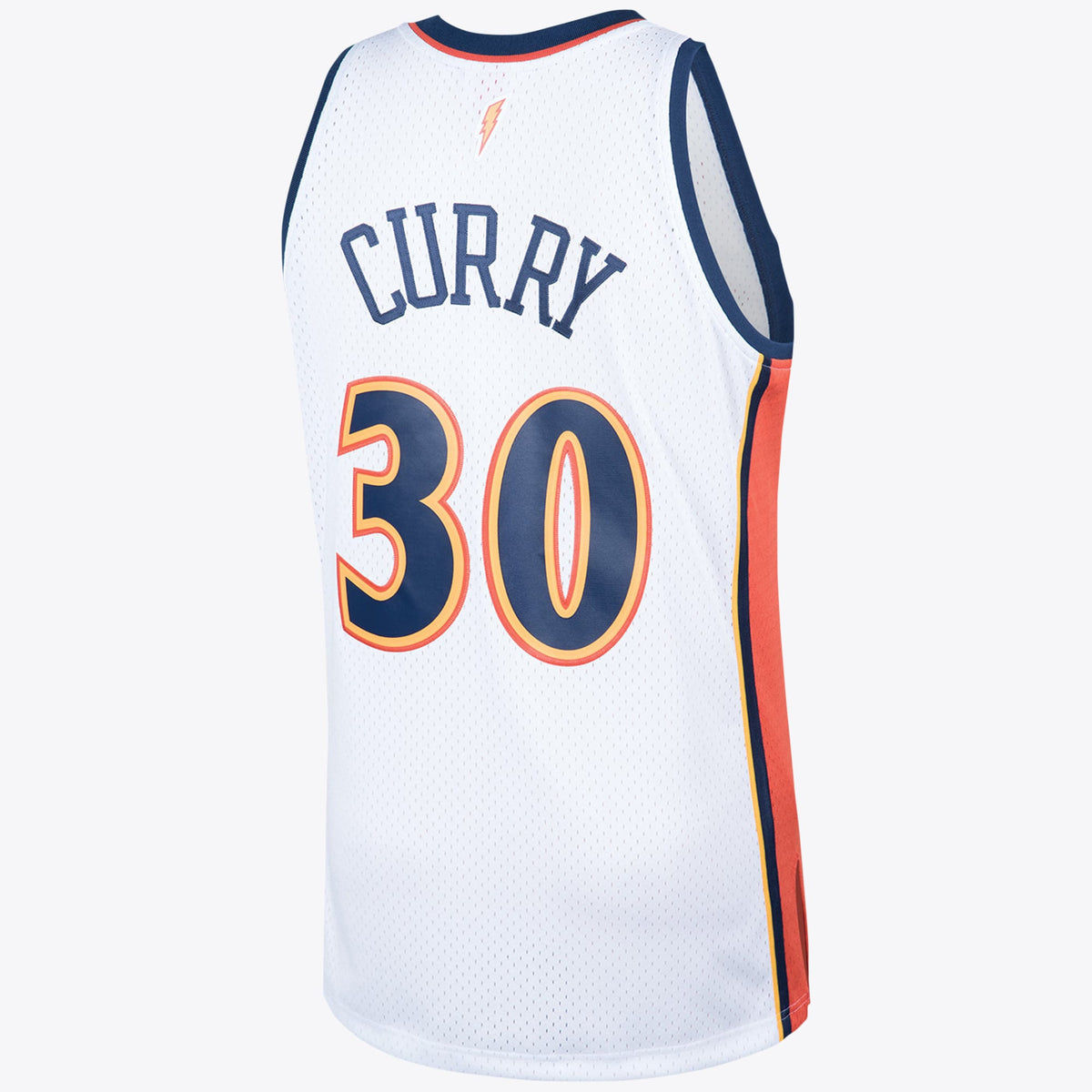 Golden State Warriors 2009 Steph Curry Hardwood Classics Home Swingman Jersey By Mitchell & Ness - White