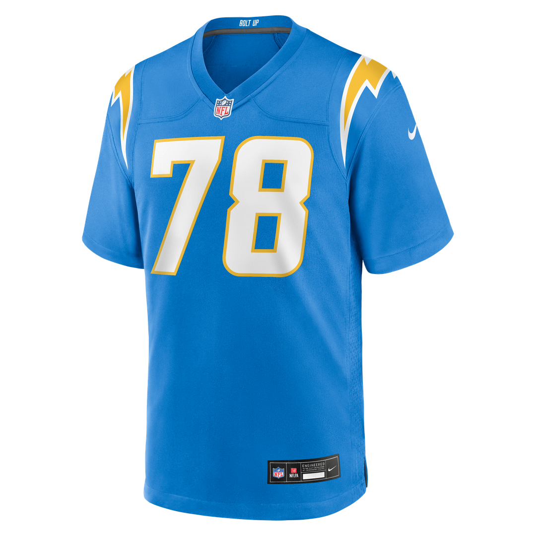 Los Angeles Chargers Andre James Nike Powder Blue Team Game Jersey